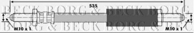 BORG & BECK bbh6157 -  Тормозной шланг